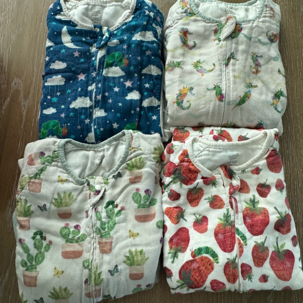 Nest Designs 0.5 TOG Sleep Suits